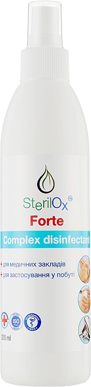 Дезінфікувальний засіб - Sterilox Forte Complex Disinfectant — фото N1