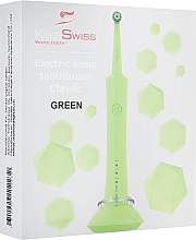 Духи, Парфюмерия, косметика Электрическая зубная щетка "Classic" - Kiss Swiss Electric Sonic Toothbrush Classic Green