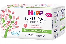 Парфумерія, косметика Дитячі серветки, 120 шт. - Hipp BabySanft Soft Natural