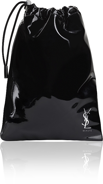 ПОДАРУНОК! Косметичка, чорна - Yves Saint Laurent Drawstring Pouch — фото N1