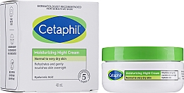 Зволожувальний нічний крем з гіалуроновою кислотою для обличчя - Cetaphil Moisturizing Night Cream — фото N2