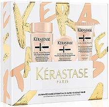 Парфумерія, косметика Набір - Kerastase Curl Manifesto Discovery Gift Set (shm/80ml + h/cr/50ml + h/mask/75ml)