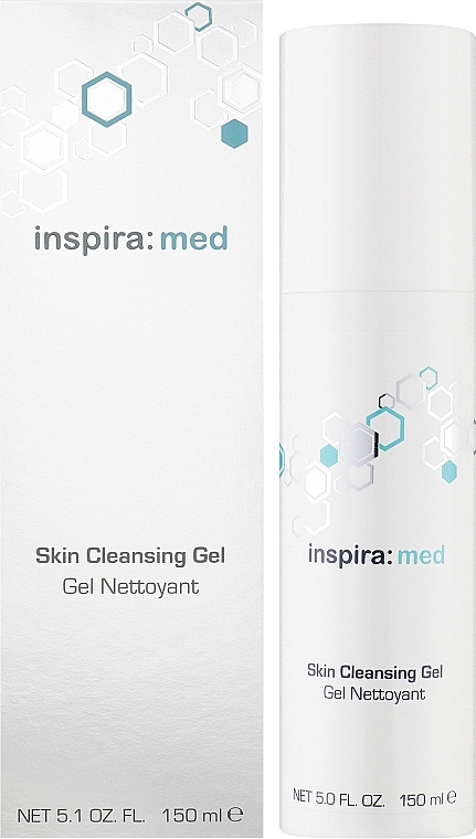 Очищувальний гель для обличчя - Inspira:cosmetics Med Skin Cleansing Gel — фото N2