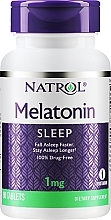 Мелатонін, 1 mg - Natrol Melatonin Sleep — фото N1