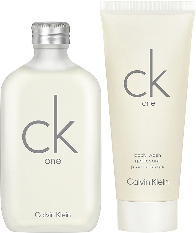 Calvin Klein CK One - Набор (edt/100ml + sh/g/100ml) — фото N2