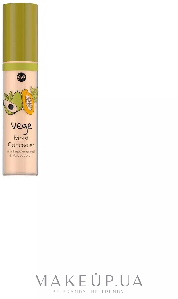 Консилер для обличчя й очей - Bell Vege Moist Concealer — фото 01 - Light