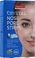Очищувальні пластирі для носа «Paraben Free» - Purederm Nose Pore Strips — фото N1