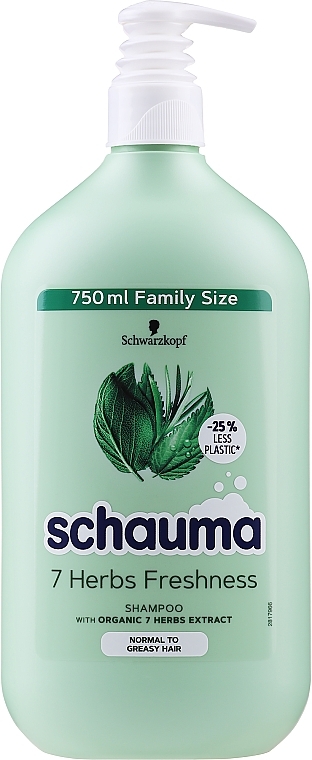 Шампунь для волосся "7 Трав" - Schauma Shampoo — фото N2