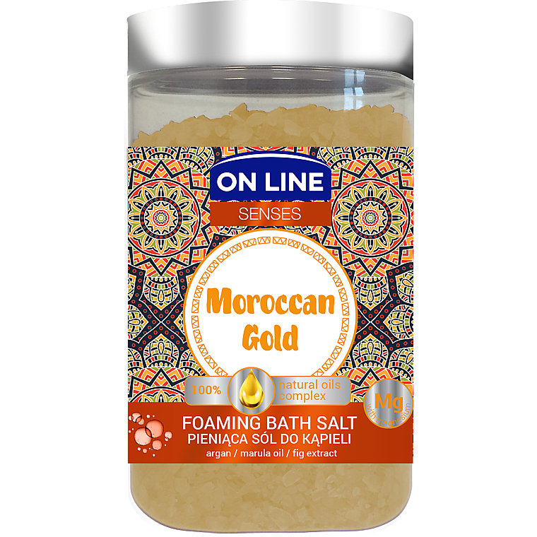 Соль для ванны - On Line Senses Bath Salt Moroccan Gold