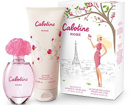 Духи, Парфюмерия, косметика Gres Cabotine Rose - Набор (edt/100ml + b/lot/200ml)