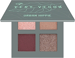 Палетка тіней для повік - W7 Very Vegan Pressed Pigment Quad — фото N2