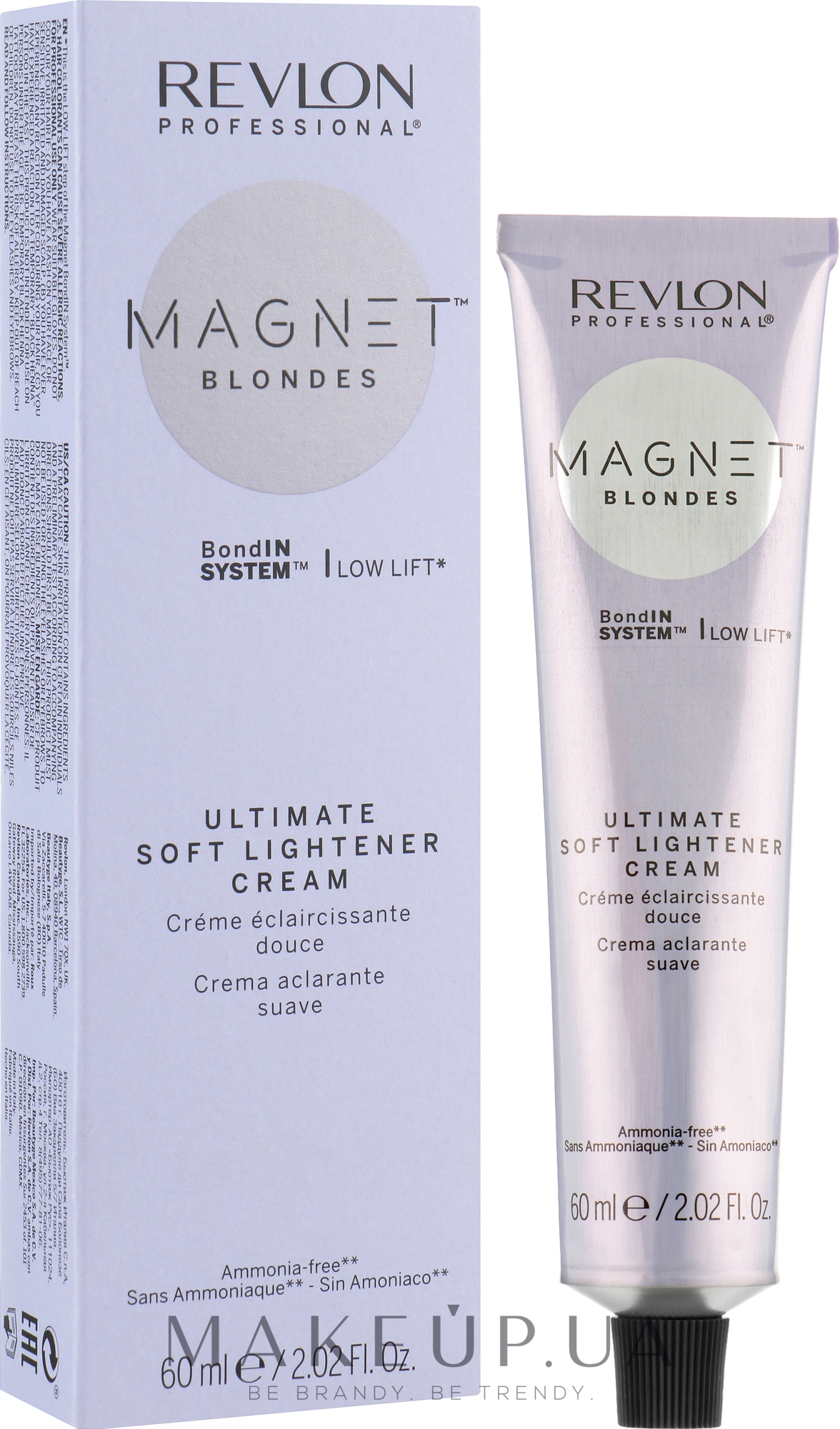 Крем осветляющий - Revlon Professional Magnet Blondes Ultimate Soft Lightener Cream — фото 60ml