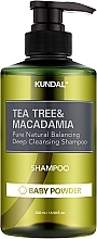 Парфумерія, косметика Шампунь "Baby Powder" - Kundal Tea Tree & Macadamia Deep Cleansing Shampoo