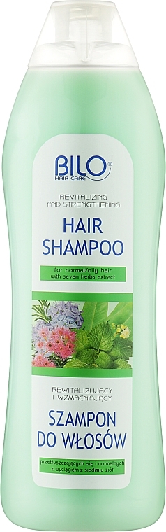 Ревіталізувальний шампунь для нормального та жирного волосся - BILO — фото N1
