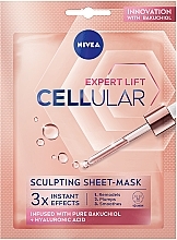 Парфумерія, косметика УЦІНКА Тканинна контуринг-маска - NIVEA Cellular Expert Lift Sculpting Sheet-Mask *