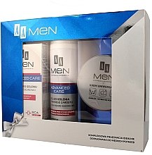 Парфумерія, косметика Набір - AA Cosmetics Man Set (balml/100ml + gel/200ml + cr/125ml)