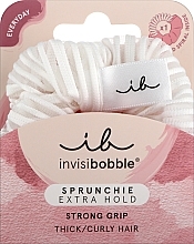 Резинка-браслет для волос - Invisibobble Sprunchie Extra Hold Pure White — фото N1