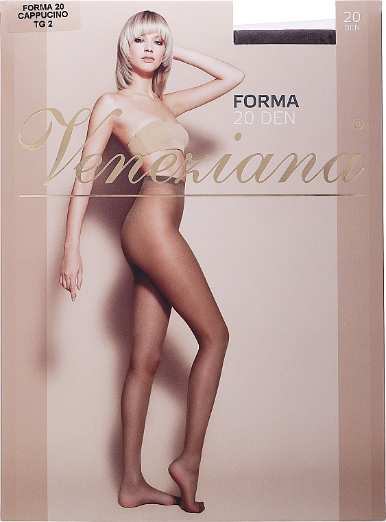 Колготки для жінок "Forma", 20 Den, Cappuccino - Veneziana — фото N1