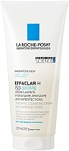 Очищувальний заспокійливий зволожувальний крем-гель для зневодненої чутливої шкіри обличчя та тіла, схильної до недоліків - La Roche-Posay Effaclar H Iso Biome * — фото N1