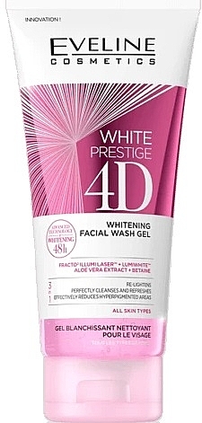 Гель для умывания лица - Eveline Cosmetics White Prestige 4D Whitening Facial Wash Gel — фото N1