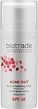 Парфумерія, косметика Відновлюючий крем з SPF 30 для шкіри з видимими дефектами та плямами постакне - Biotrade ACNE OUT SPF 30