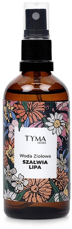 Гідролат "Липа і шавлія" - Tyma Herbs — фото N1