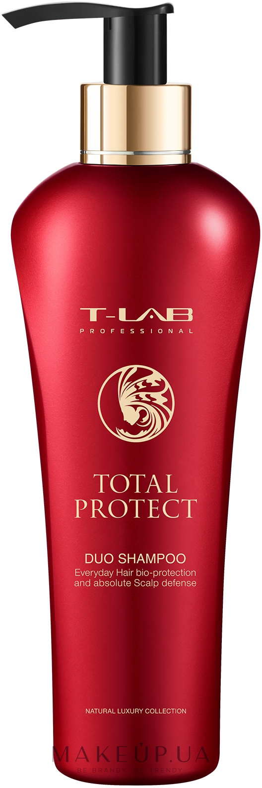 Шампунь для биозащиты и увлажнения волос - T-Lab Professional Total Protect Duo Shampoo  — фото 300ml