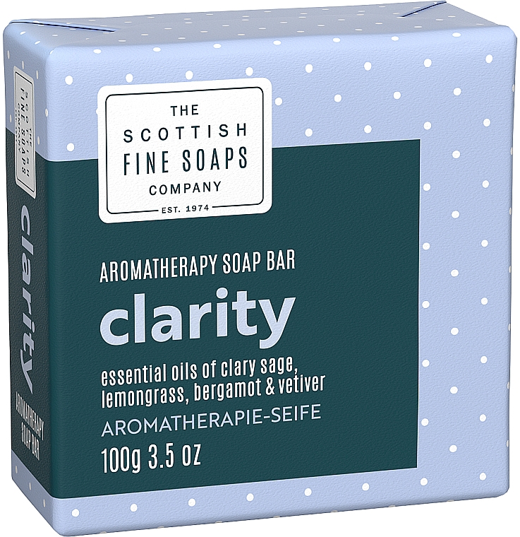 Ароматерапевтическое мыло "Ясность" - Scottish Fine Soaps Aromatherapy Soap Bar Clarity — фото N1