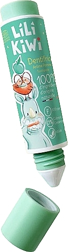 Натуральная зубная паста с фтором 500 ppm "Яблоко" - Lilikiwi Natural 500 Ppm Fluoride Toothpaste — фото N1