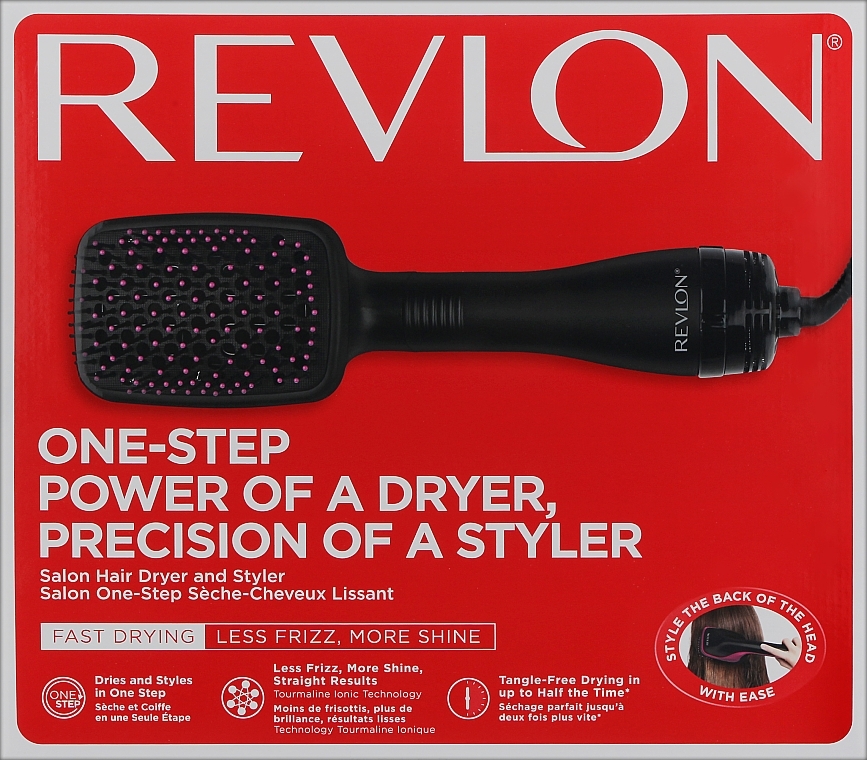 Фен-щітка для волосся - Revlon Perfect Heat One-Step Hair Dryer And Staler — фото N2