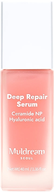 Відновлювальна та регенерувальна сироватка для обличчя - Muldream Repair Serum Ceramide NP & Hyaluronic Acid — фото N1