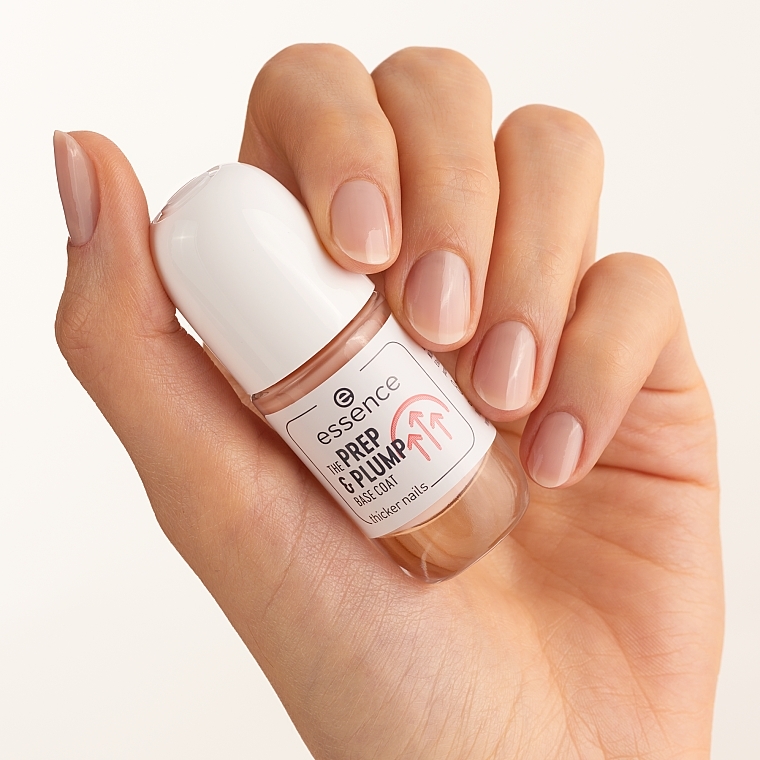 Базовое покрытие для ногтей - Essence The Prep & Plump Base Coat — фото N5