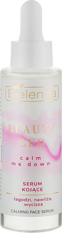 Заспокійлива сироватка для обличчя - Bielenda Beauty CEO Calm Me Down Serum