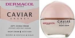 Укрепляющий ночной крем против морщин - Dermacol Caviar Energy Anti-Aging Night Cream — фото N2