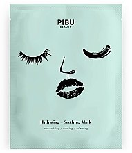 Зволожувальна і заспокійлива маска для обличчя - Pibu Beauty Hydrating-Soothing Mask — фото N1