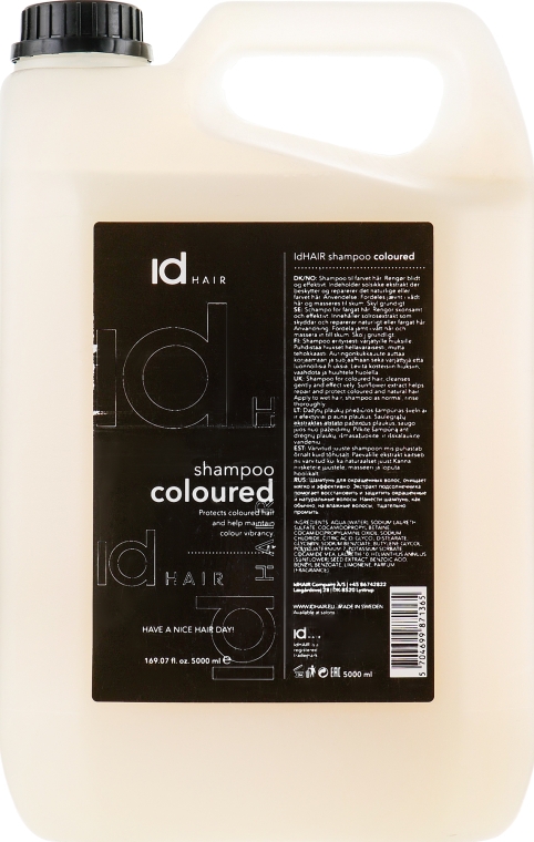 Шампунь для фарбованого волосся - idHair Shampoo Coloured — фото N3