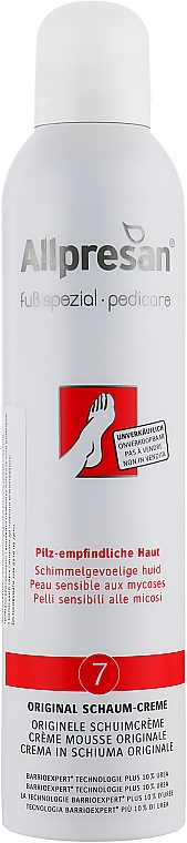 Крем-пена защитная для стоп - Allpresan Foot Special 7 Schaum-Creme — фото N2