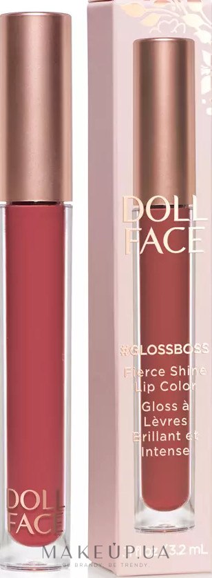 Блеск для губ - Doll Face GlossBoss Lip Color — фото DreamBig