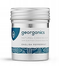 Жевательная резинка "Мята перечная" - Georganics Natural Chewing Gum English Peppermint — фото N3