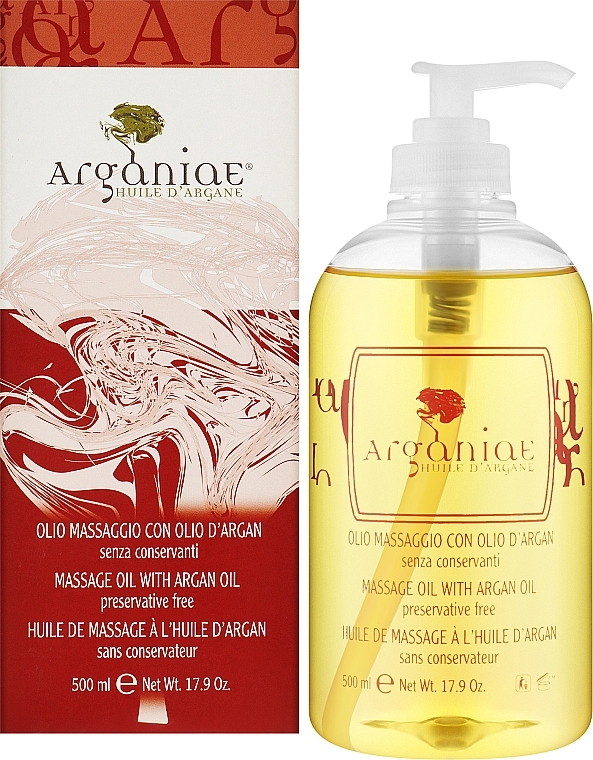 УЦЕНКА Масло для массажа тела и лица с аргановым маслом - Arganiae L'oro Liquido * — фото N4