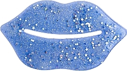 Гидрогелевый патч для губ с блестками - IDC Institute Glitter Hydrogel Lips Pad Blue  — фото N2