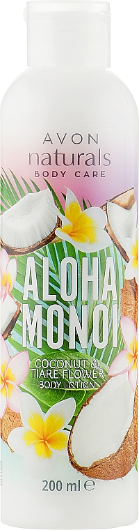 Лосьйон для тіла "Алоха моной" - Avon Naturals Aloha Monoi Body Lotion — фото N1