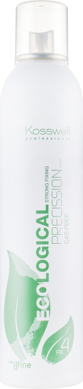 Екологічний лак для волосся сильної фіксації - Kosswell Professional Dfine Precission Ecological — фото N1