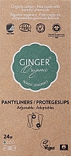 Духи, Парфюмерия, косметика Ежедневные эластичные прокладки, 24 шт - Ginger Organic