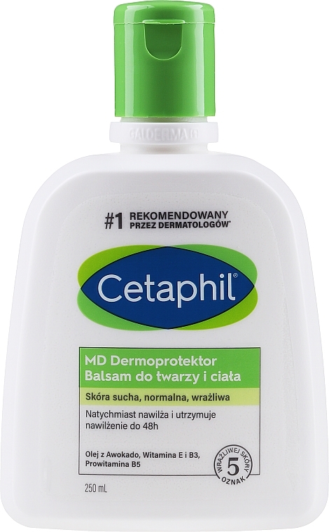 Зволожувальний лосьйон для обличчя і тіла - Cetaphil MD Dermoprotektor (без упакування) — фото N1