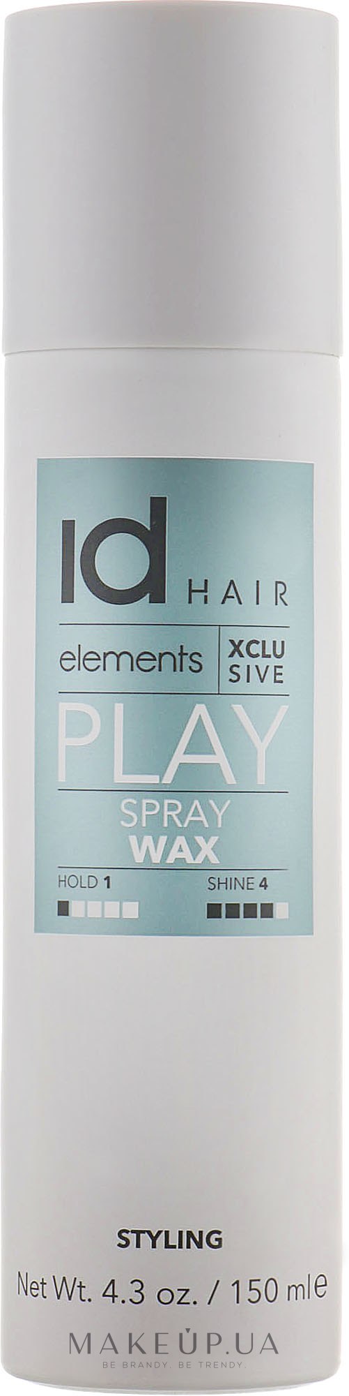 Пластичный воск-спрей - idHair Elements Xclusive Spray Wax — фото 150ml