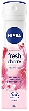 Духи, Парфюмерия, косметика Дезодорант-спрей - NIVEA Women Deodorant Fresh Cherry