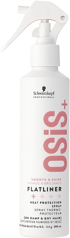 УЦЕНКА Термозащитный спрей для волос - Schwarzkopf Professional Osis+ Flatliner Heat Protection Spray * — фото N1