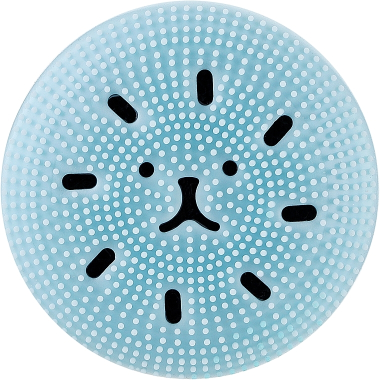 Силіконова щіточка для очищення пор, блакитна - Reclaire Exfoliating Jellyfish Silicone Brush — фото N2