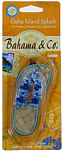 Парфумерія, косметика Ароматизатор для автомобіля "Ляпас" - Bahama & Co Oahu Island Splash Sandal